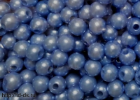 Бусины под жемчуг диам.8 мм 250 гр. цв.  т.голубой - швейная фурнитура, товары для творчества оптом  ТД "КолинькоФ"