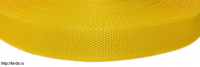 Лента ременная (стропа )шир. 25 мм желтый уп.10 м. - швейная фурнитура, товары для творчества оптом  ТД "КолинькоФ"