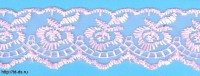 Кружево * ш-3,5 см св. розовый уп. 10 ярд. (9,1 м) - швейная фурнитура, товары для творчества оптом  ТД "КолинькоФ"