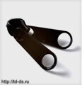 Бегунок к рул. молнии спираль  тип 10 с двойным пуллером, галантерейный (13,6 гр.) черный уп. 100 шт. - швейная фурнитура, товары для творчества оптом  ТД "КолинькоФ"