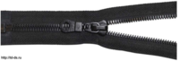 Молния трактор тип 8 усиленное звено (японский зуб)  1 замок 85 см. черный 1 шт. - швейная фурнитура, товары для творчества оптом  ТД "КолинькоФ"