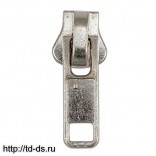 Бегунок на молнию  трактор тип 10  (7700069) цв. никель уп. 5 шт. - швейная фурнитура, товары для творчества оптом  ТД "КолинькоФ"