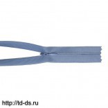 Молния потайная тип 3 20 см. т.голубой 172 уп. 10 шт. - швейная фурнитура, товары для творчества оптом  ТД "КолинькоФ"