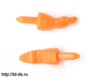 Носик-морковка 18 мм арт. 7727100 уп. 10 шт. - швейная фурнитура, товары для творчества оптом  ТД "КолинькоФ"