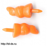 Носик-морковка 22 мм арт. 7727099 уп. 10 шт. - швейная фурнитура, товары для творчества оптом  ТД "КолинькоФ"