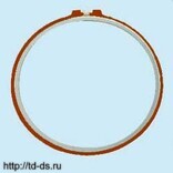 Пяльцы пластмассовые диам. 21 см уп. 10 шт. - швейная фурнитура, товары для творчества оптом  ТД "КолинькоФ"