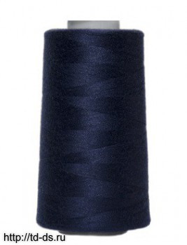  Нитки п/э  40/2  5000 ярд цв. черный - швейная фурнитура, товары для творчества оптом  ТД "КолинькоФ"